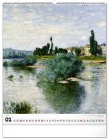 Kalendář nástěnný - Claude Monet 2027 - 48 x 56 cm   PGN-36364-L (1)
