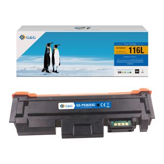 Kompatibilní toner G&G s Samsung MLT-D116L, NT-PS2625XC, black, 3000str.