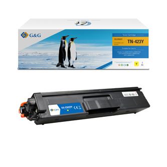 Kompatibilní toner G&G - s Brother TN423Y, NT-CB423Y, yellow, 4000str.