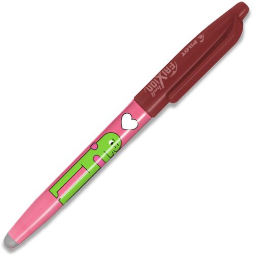 Roller přepisovatelný PILOT FriXion Best Friends Pens 2064-059-FR HEART korálová růžová