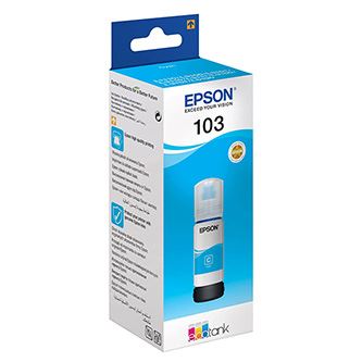 Originální ink Epson - C13T00S24A, 103, cyan, 65ml