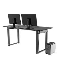 Pracovní stůl ULTRADESK UPLIFT 160X75 cm, 72-118 cm,černá-černá (3)