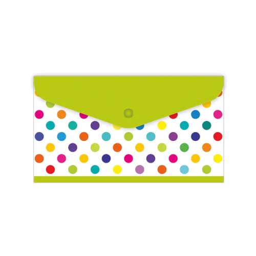 Plastová obálka s drukem DL Dots 1641-0316