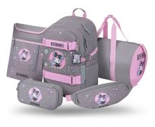 Školní set 5 BAAGL - Skate Kuromi Grey - batoh, penál, taška, ledvinka, obal   A-36436