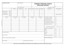 Záznam o provozu vozidla nákladní dopravy A4 stazka, ekologický ET210 (2)