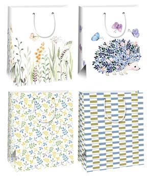Taška dárková 26,4x13,6 x32,7cm, mix motivů        2256079