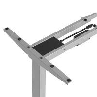Rám stolu Powerton ERGO UNO - elektricky nastavitelná výška, 100 kg nosnost, šedý (6)