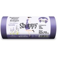 Odpadkové pytle  SMP Shoppy - Levandule - 30l - 52x70cm - 15ks   SH03