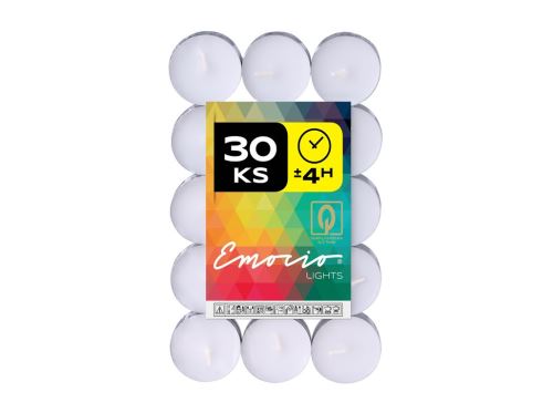 Svíčky čajové Emocio 30ks  29442