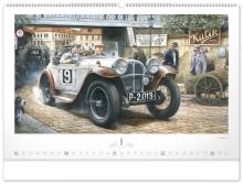 Kalendář nástěnný - Oldtimers - Václav Zapadlík 2027 - 64 x 42 cm   PGN-36368-L (8)