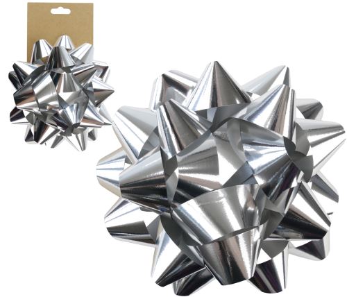 Rozeta 20cm metal stříbrná LUMA