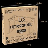 Rám stolu Ultradesk UPLIFT FRAME - elektricky nastavitelná výška, 90 kg nosnost, bílý (12)