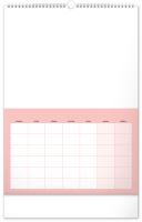 Kreativní kalendář rodinný NOTIQUE - nedatovaný - 33 x 46 cm   PGN-36380-L (1)