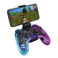 Gamepad Marvo GHOST 40 - bezdrátový, 17tl., všesměrový, průhledný (1)