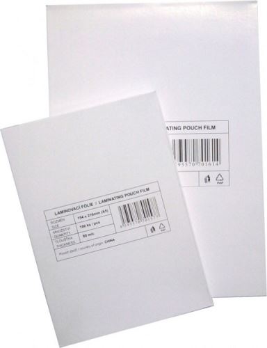Laminovací fólie MATNÉ A3/100mic. 100ks, 303x426 mm