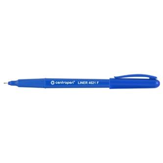 Popisovač LINER 4621 F/1, modrý, 0,3mm, plastový hrot, nevysychavý, CENTROPEN
