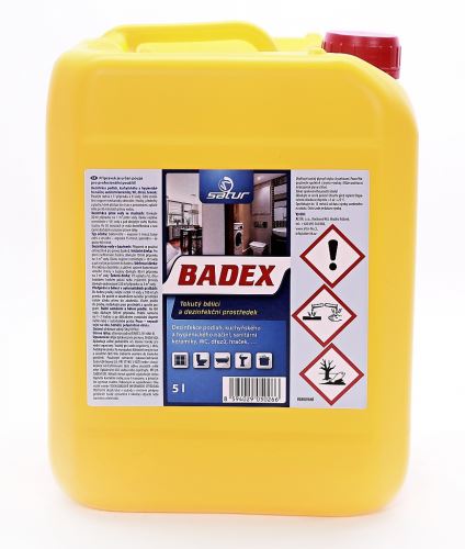 SATUR BADEX 5l bělící a dezinfekční přípravek 80100883
