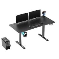 Herní stůl ULTRADESK LEVEL V2, 140x68cm, 72-117cm, elektricky nastavitelná výška, bez podl (23)