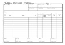 Příjemka Převodka Výdejka A5, průpisný PT235 (1)
