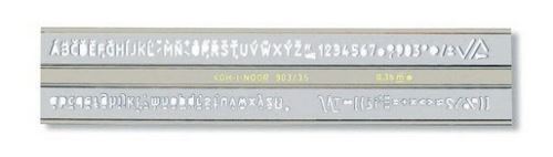 Šablona školní písmenová 903/3,5mm, 748033