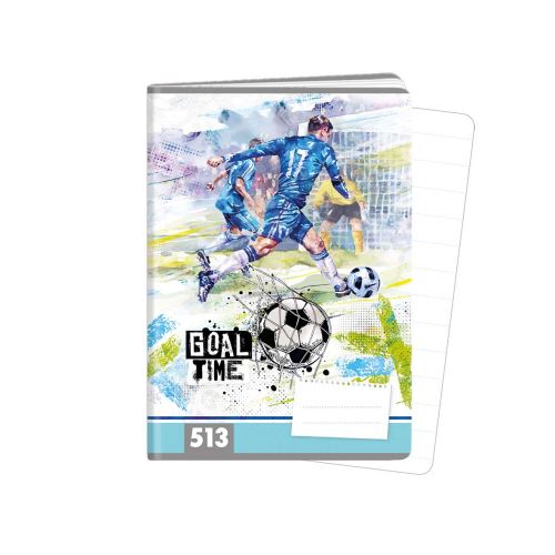 Sešit A5 - 513 - 10listů - GOAL TIME   1594-0413