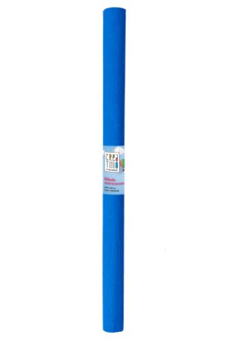 Krepový papír - 50x200  modrý