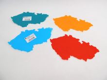 Mapa ČR obrysová   3915