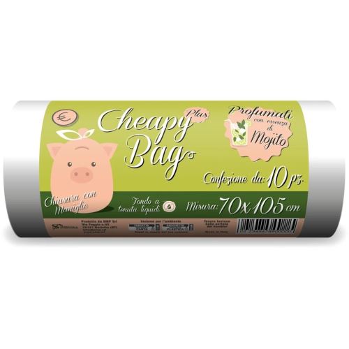 Odpadkové pytle  SMP Cheapy Bag - 120l - 70x105cm   CH23 (83125)