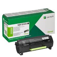 Originální toner Lexmark - 56F2000, black, 6000str., return (1)