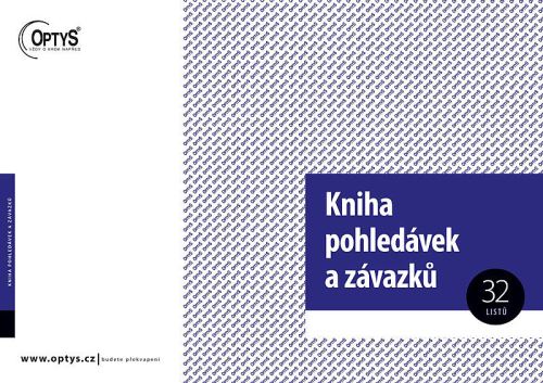 Kniha pohledávek a závazků A4 OP1008