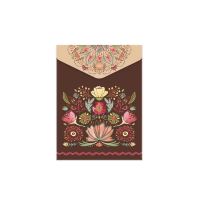 Plastová obálka s drukem A6 Floral scape 1644-0389