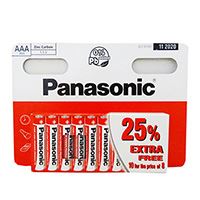 Baterie zinkouhlíková, AAA, 1.5V, Panasonic, blistr, 10-pack, AB027PAZ3AB6