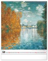 Kalendář nástěnný - Claude Monet 2027 - 48 x 56 cm   PGN-36364-L (10)