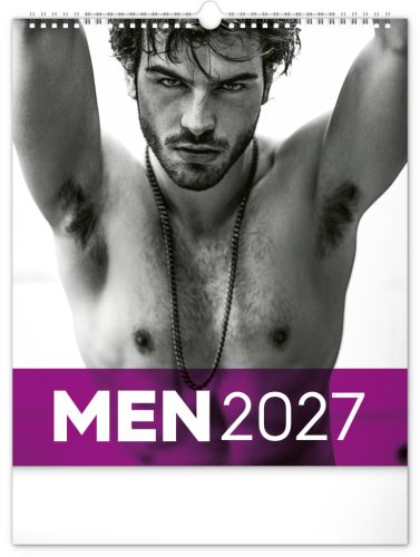 Kalendář nástěnný - Men 2027 - 30 x 34 cm   PGN-36389-L