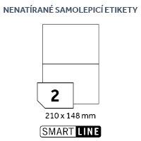 Etikety EUROLABELS  210x148mm, bílé, 2ks/arch, 100 archů, samolepící
