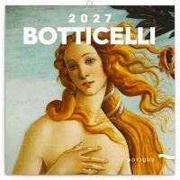 Kalendář poznámkový - Sandro Botticelli 2027 - 30 x 30 cm   PGP-36996-V