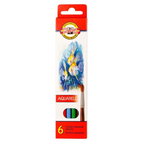 Pastelky 3715/ 6 akvarelové