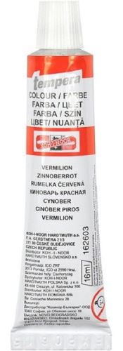 Barvy TEMPERA 16ml (červená)           162603