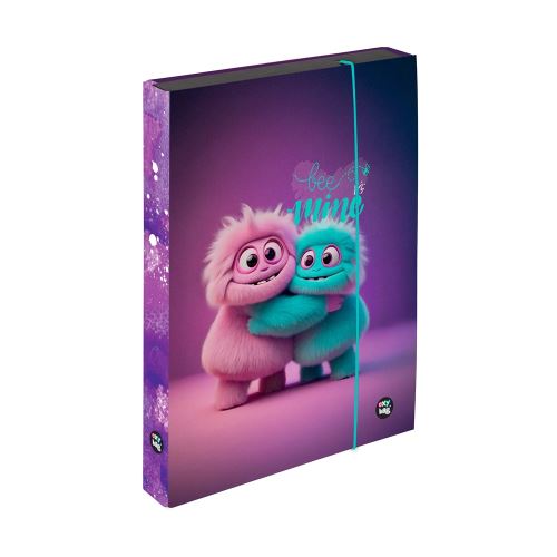 Box na sešity s gumou A4  Monster 6-49726 (112998)