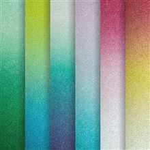 Papír  třpytivý Galeria Papieru stínovaný A4/ 230g, mix 6ks