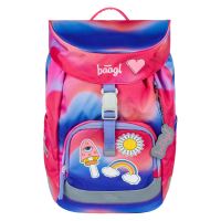 Školní batoh BAAGL - Airy Duha červený   A-33916
