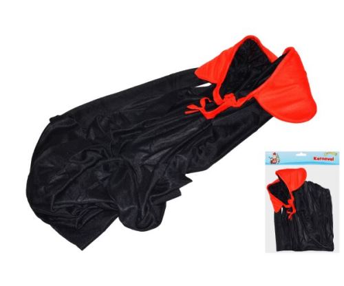 Karneval - plášť upír/čert/čaroděj 1,4m    W880219