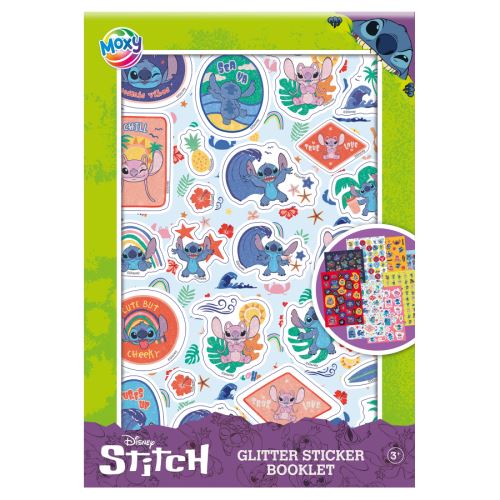 Knížka samolepek Stitch - A5 - 8 listů   TT700246