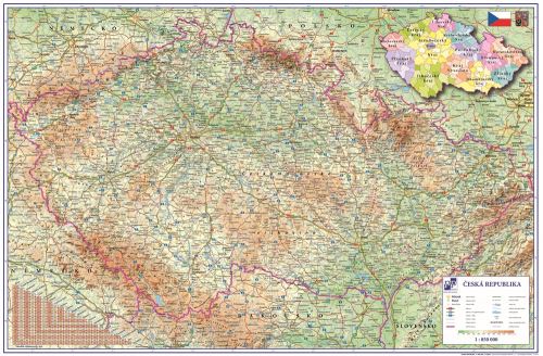 Podložka na stůl - Česká republika  5-806