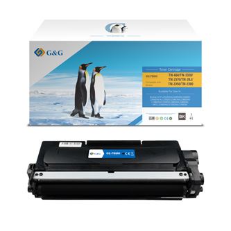 Toner G&G Kompatibilní - s Brother TN2320, NT-PB660, black, 2600str.
