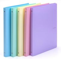 Pořadač 2kroužkový A4 PVC PASTELINI fialový 2-268 (1)