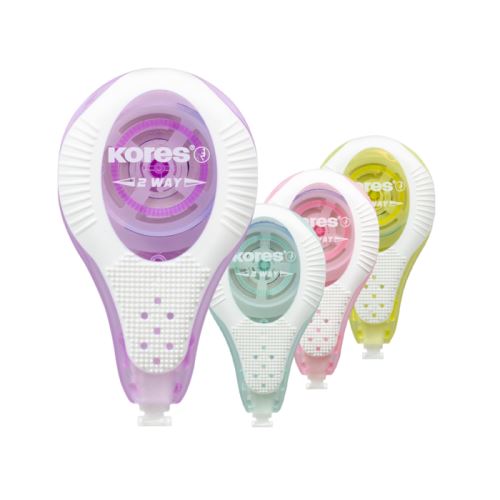 Korektor KORES - 2WAY PASTEL - 4,2mm x8m - blistr   84322.21 (2)