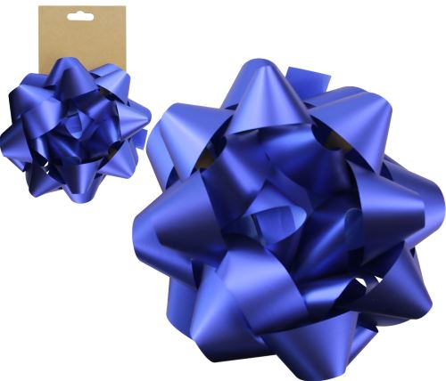 Rozeta 20cm metal matná modrá LUMA