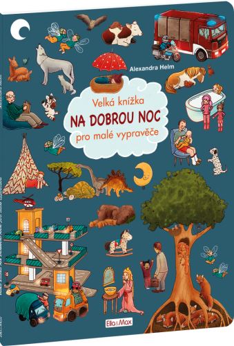 Velká knížka NA DOBROU NOC pro malé vypravěče         K-WV-1201-red