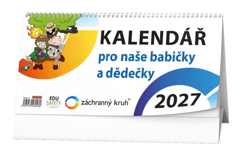 Kalendář stolní - Kalendář pro naše babičky a dědečky   BSE4-27